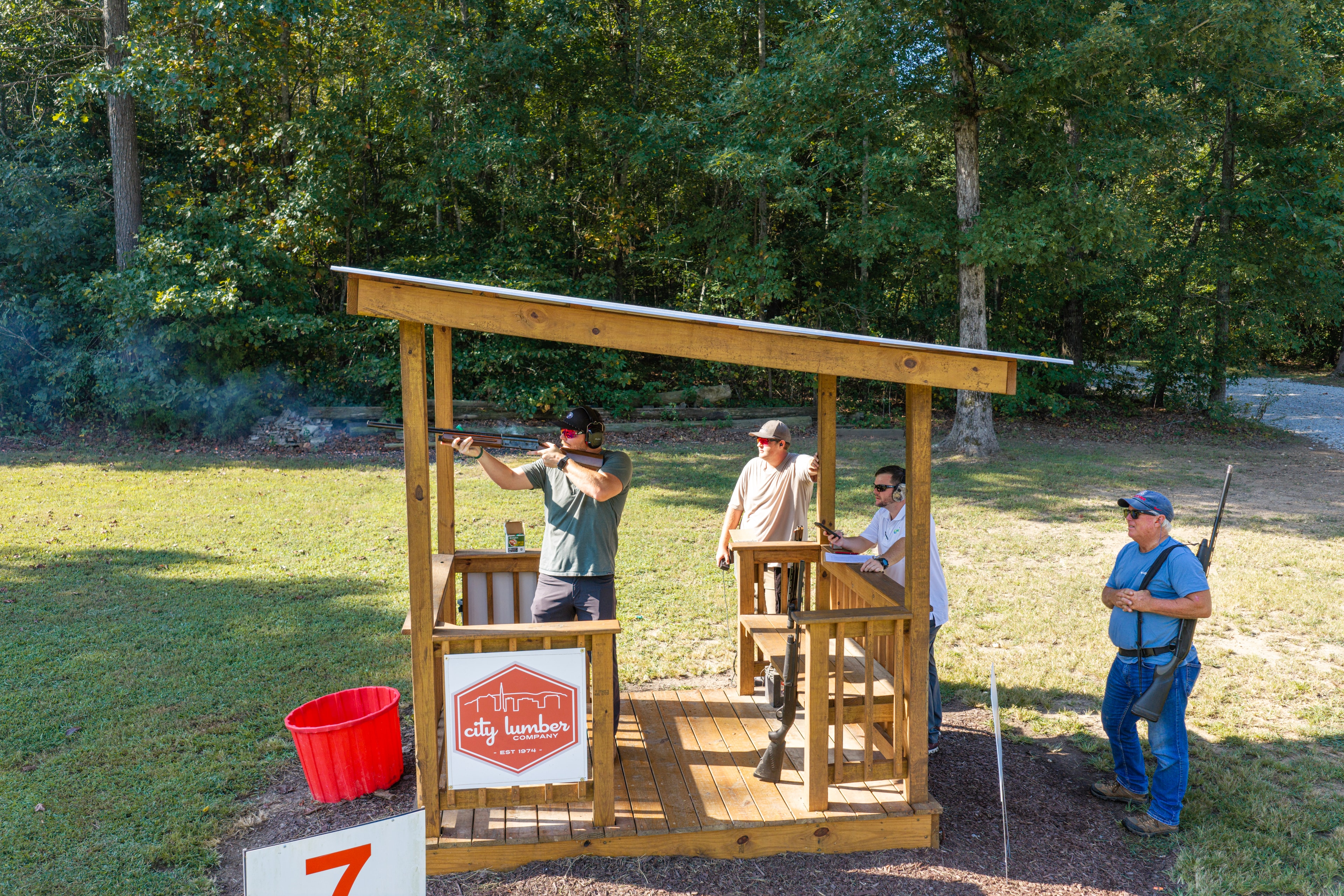 Clay shooting experience